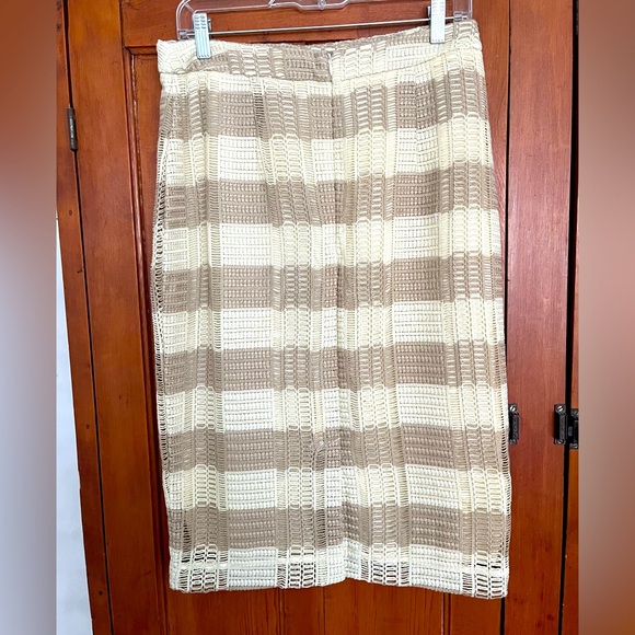 NWT ANTHROPOLOGIE Openwork Pencil Skirt M - Picture 7 of 7